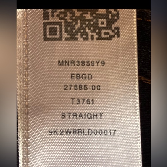 TRUE RELIGION EBGD MOONLIGHT
MARBLE RIPPED STRAIGHT FLAP RED
ORANGE SN SIZE 36 - Picture 12 of 12